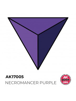 Bouteille de peinture acrylique Necromancer Purple par AK-Interactive