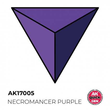 Bouteille de peinture acrylique Necromancer Purple par AK-Interactive