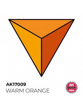 Peinture acrylique Warm Orange d'AK-Interactive