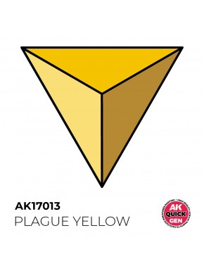 Peinture acrylique Plague Yellow AK-Interactive 18 ml