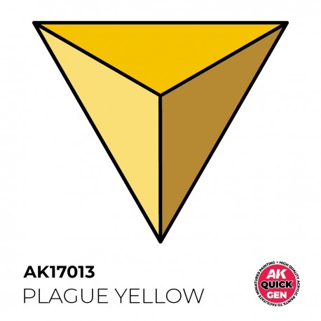 Peinture acrylique Plague Yellow AK-Interactive 18 ml