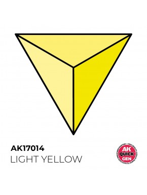 Peinture acrylique Light Yellow AK-Interactive