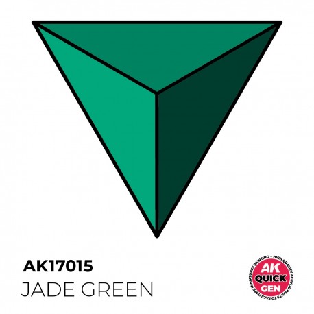 Flacon de peinture acrylique Jade Green Quick Gen