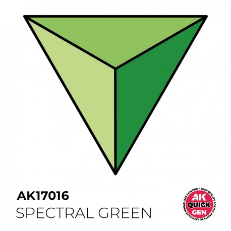 Tinta acrílica Spectral Green da AK-Interactive