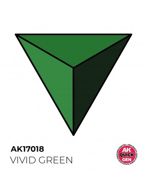 Peinture acrylique verte Vivid Green AK-Interactive
