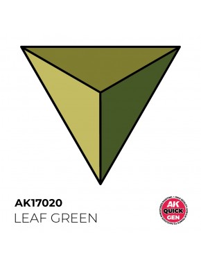 Bouteille de peinture Leaf Green d'AK-Interactive