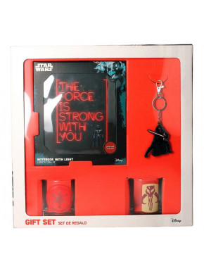Pack regalo Star Wars Imperio Libreta + Vasos + Llavero