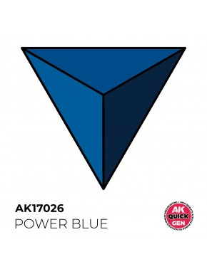 Flacon de peinture acrylique Power Blue AK-Interactive