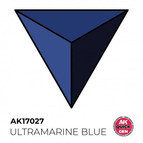 Tinta acrílica Ultramarine Blue AK-Interactive 18 ml