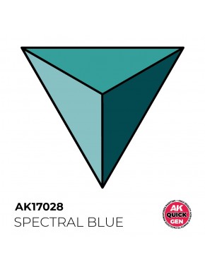 Peinture acrylique Spectral Blue 18 ml par AK Interactive