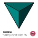 Tinta acrílica Turquoise Green da AK-Interactive 18 ml