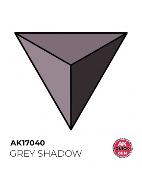 Peinture Acrylique Grey Shadow AK-Interactive 18 ml