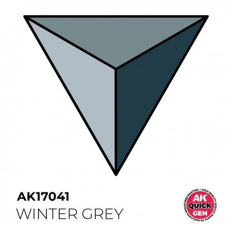 Bote de pintura acrílica Winter Grey de AK-Interactive