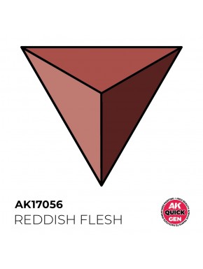 Peinture acrylique Reddish Flesh Quick Gen AK-Interactive