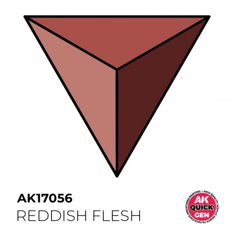 Peinture acrylique Reddish Flesh Quick Gen AK-Interactive