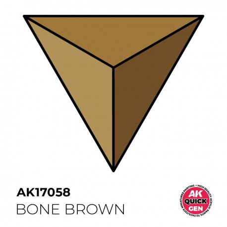 Peinture acrylique Bone Brown par AK-Interactive
