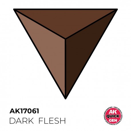 Peinture acrylique AK-Interactive Dark Flesh