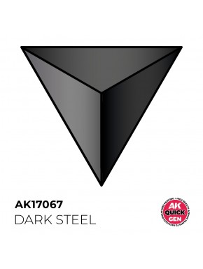 Peinture acrylique AK-Interactive Dark Steel 18 ml