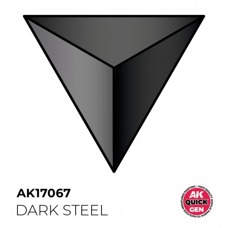 Peinture acrylique AK-Interactive Dark Steel 18 ml