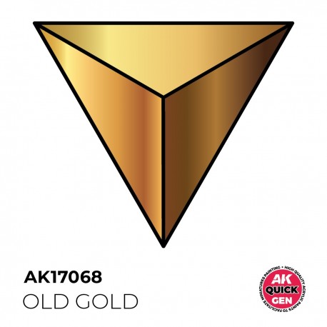 Peinture acrylique métallique Old Gold AK-Interactive