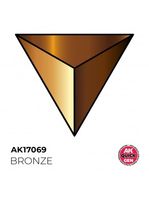 Peinture acrylique AK-Interactive Bronze 18 ml