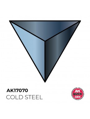 Peinture acrylique Cold Steel AK-Interactive 18 ml