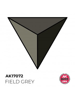 Pintura acrílica Field Grey de AK-Interactive, 18 ml