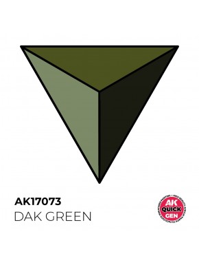 Peinture acrylique Dak Green AK-Interactive 18 ml