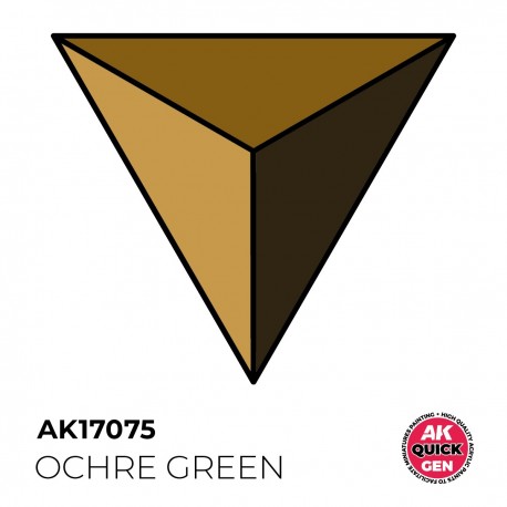 Peinture Acrylique Ochre Green AK-Interactive