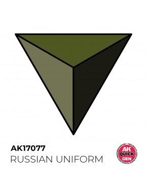 Peinture acrylique vert militaire Russian Uniform AK-Interactive