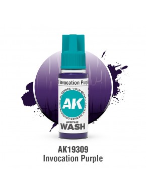 Bouteille de lavis acrylique violet AK-Interactive