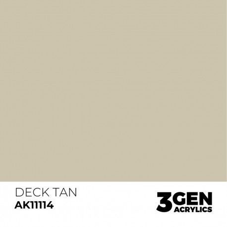 Peinture acrylique Deck Tan AK-Interactive 17ml