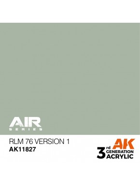 Tinta acrílica RLM 76 Versão 1 da AK-Interactive