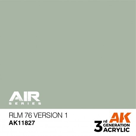 Tinta acrílica RLM 76 Versão 1 da AK-Interactive