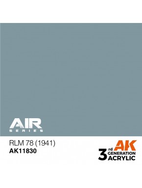Peinture AK Interactive RLM 78 (1941) pour modélisme