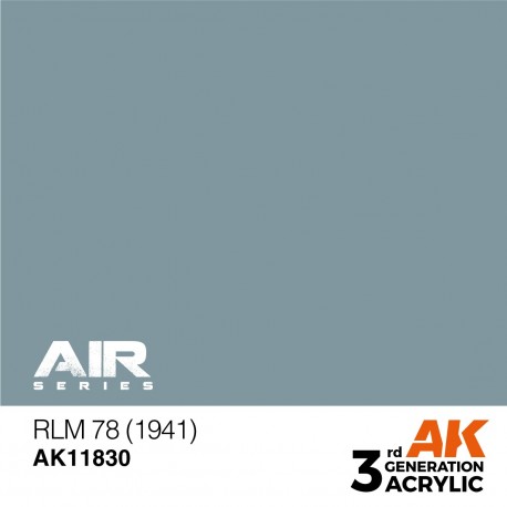 Peinture AK Interactive RLM 78 (1941) pour modélisme