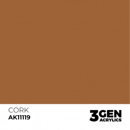 Tinta acrílica Cork AK-Interactive 17ml