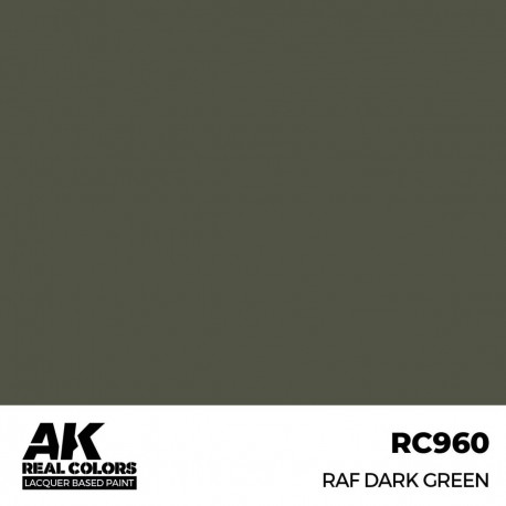 Bouteille de peinture RAF Dark Green par AK-Interactive