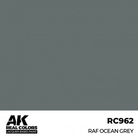 Frasco de tinta RAF Ocean Grey RC962 da AK-Interactive