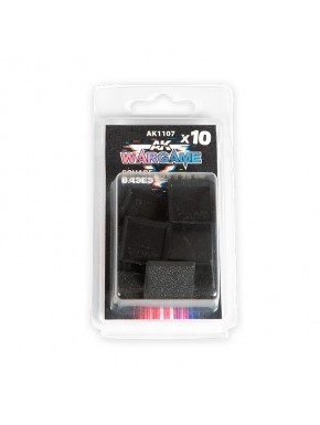Socle carré 25x25mm pour miniatures AK-Interactive