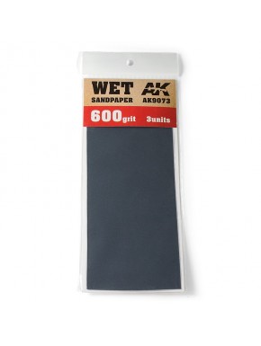 Papel de lija al agua 600 AK-Interactive