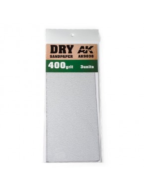 Papier de verre sec 400 AK-Interactive