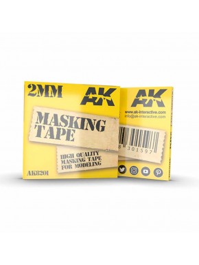 Cinta de enmascarar 2mm AK-Interactive 20m