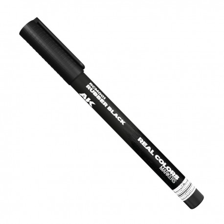 Marqueur acrylique noir pour modélisme AK-Interactive