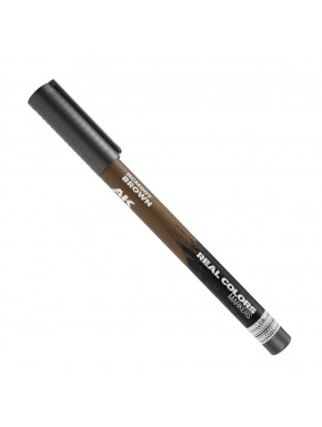 Marqueur acrylique marron AK-Interactive pour modélisme