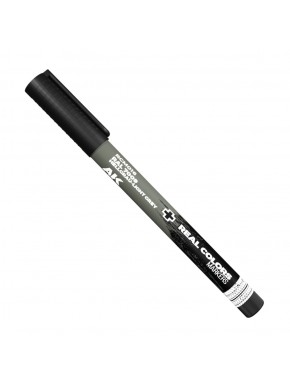 Marqueur acrylique gris clair RAL 7009 pour modélisme