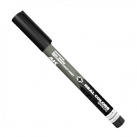Marqueur acrylique gris clair RAL 7009 pour modélisme