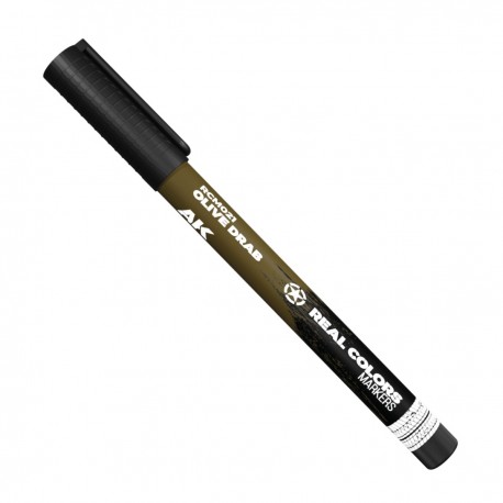 Marqueur acrylique Olive Drab pour modélisme