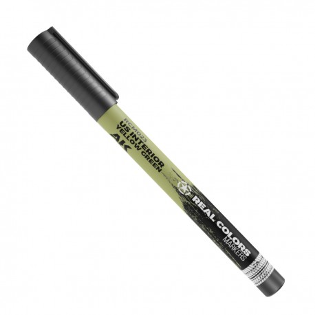 Marqueur acrylique vert jaune US Interior pour modélisme