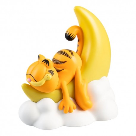 Lampe LED Garfield sur lune et nuages